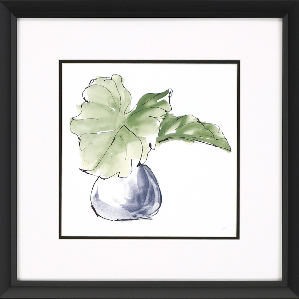 Big Plant Leaf Framed Wall Art (I)