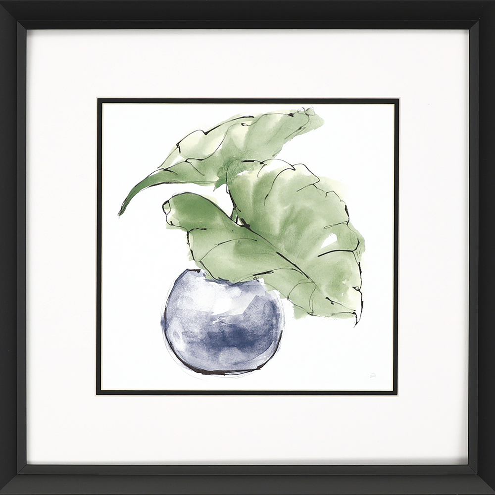 Big Plant Leaf Framed Wall Art (III)