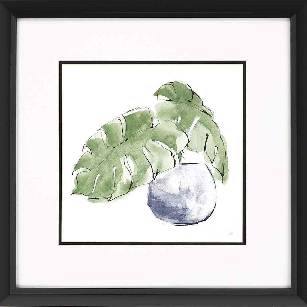 Big Plant Leaf Framed Wall Art (IV)