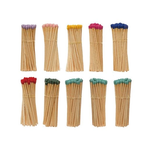 Safety Matches in Box (Contains 150 Pieces in 10 Colors)