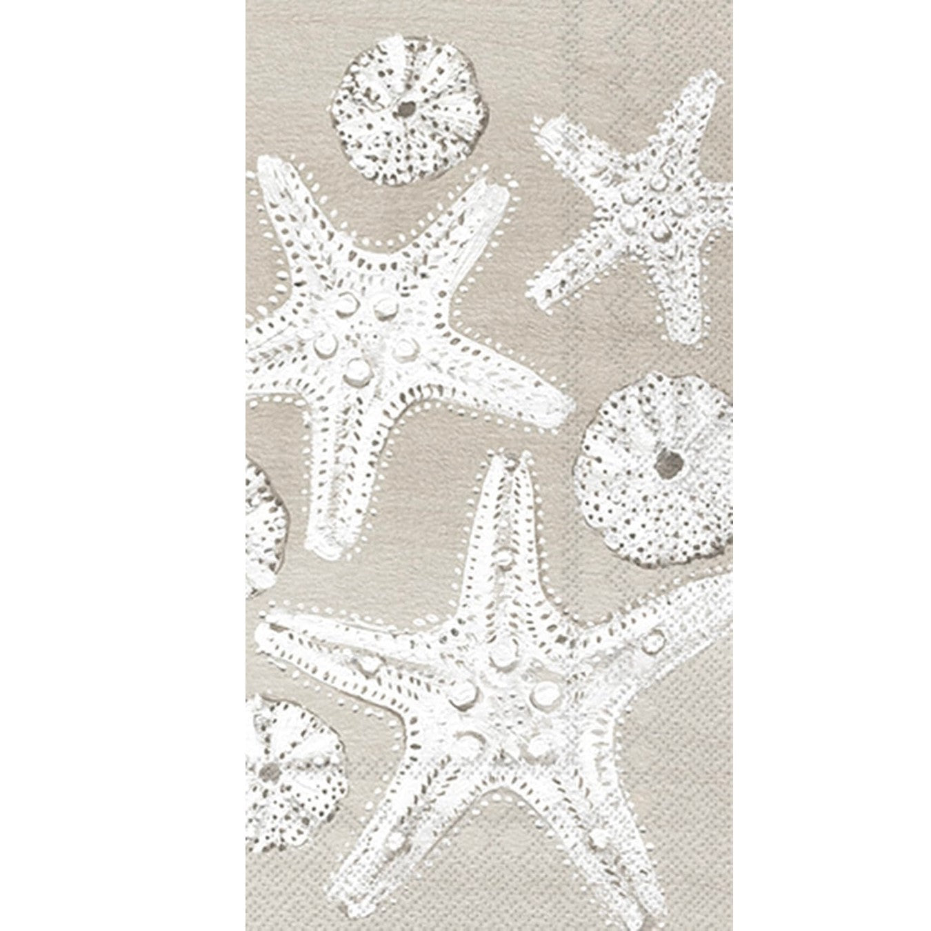Beach Treasures Starfish Paper Guest Towel Dinner Napkins - 16 Per Package
