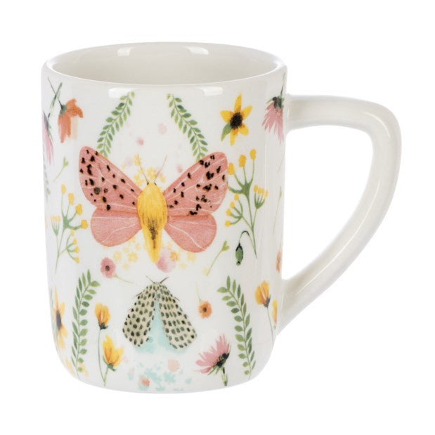 Botanical Insect Mug - Sold Individually