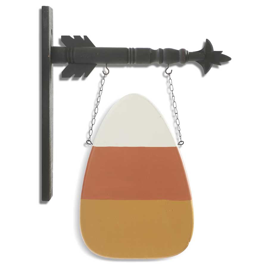 Candy Corn Arrow Hanging Replacement Sign (Original)