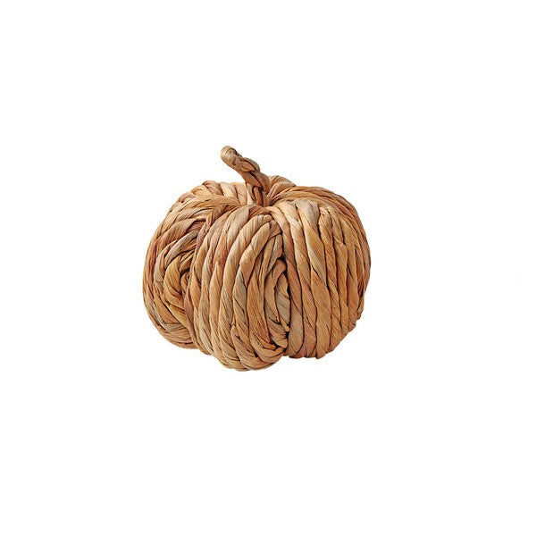 Woven Pumpkin (Corn Husk Rattan)