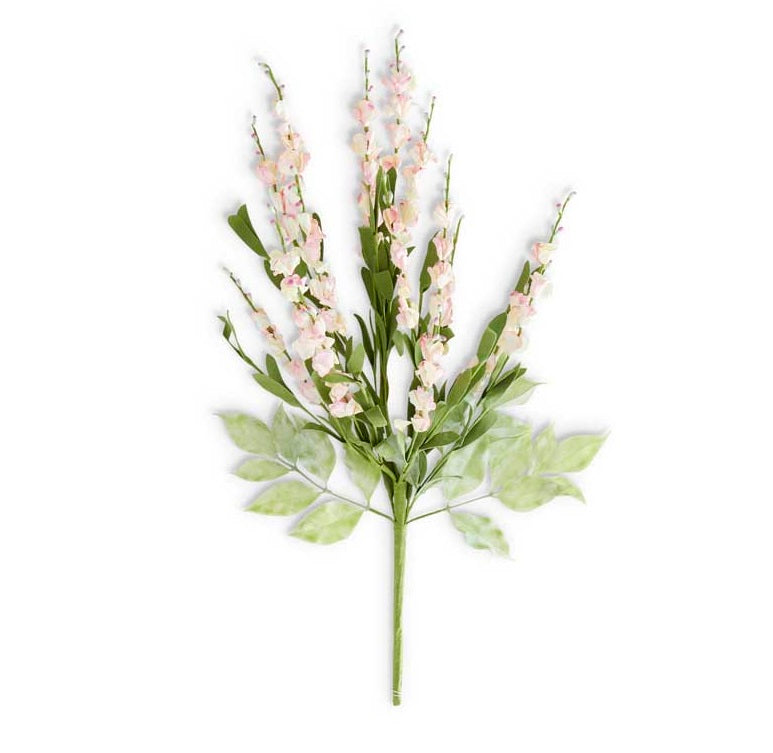 Lavender Flower Stem Bouquet Spray (Cream and Pink)