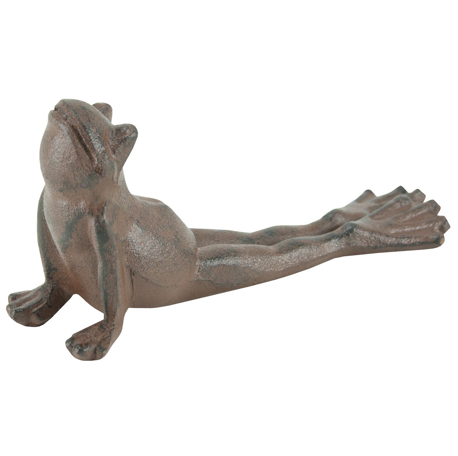 Downward Dog Yoga Frog Doorstop Wedge
