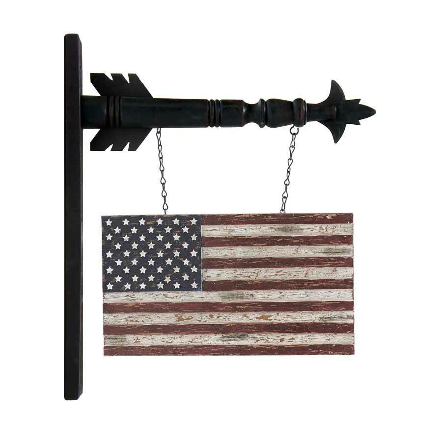 USA Flag Arrow Sign Replacement