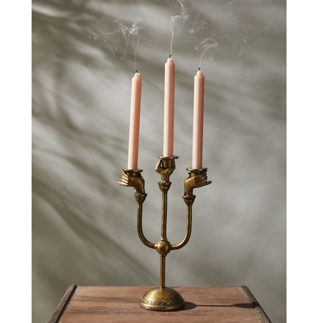 Butler Hands Candelabra Taper Candleholder