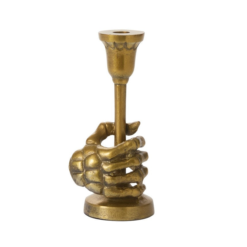 Skeleton Hand Taper Candleholder