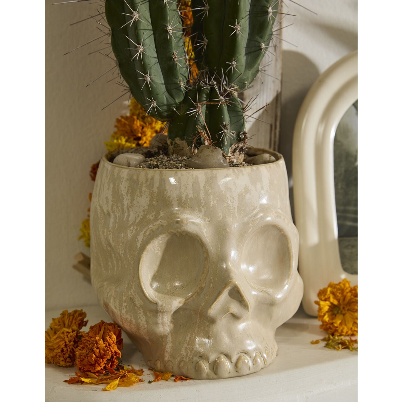 Skull Pot Planter