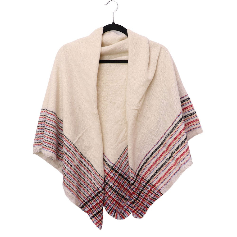 Winter Blanket Scarf (Ivory)