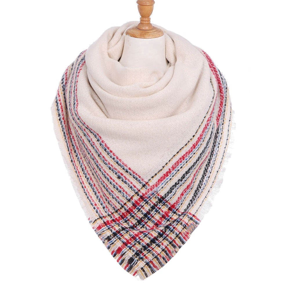 Winter Blanket Scarf (Ivory)