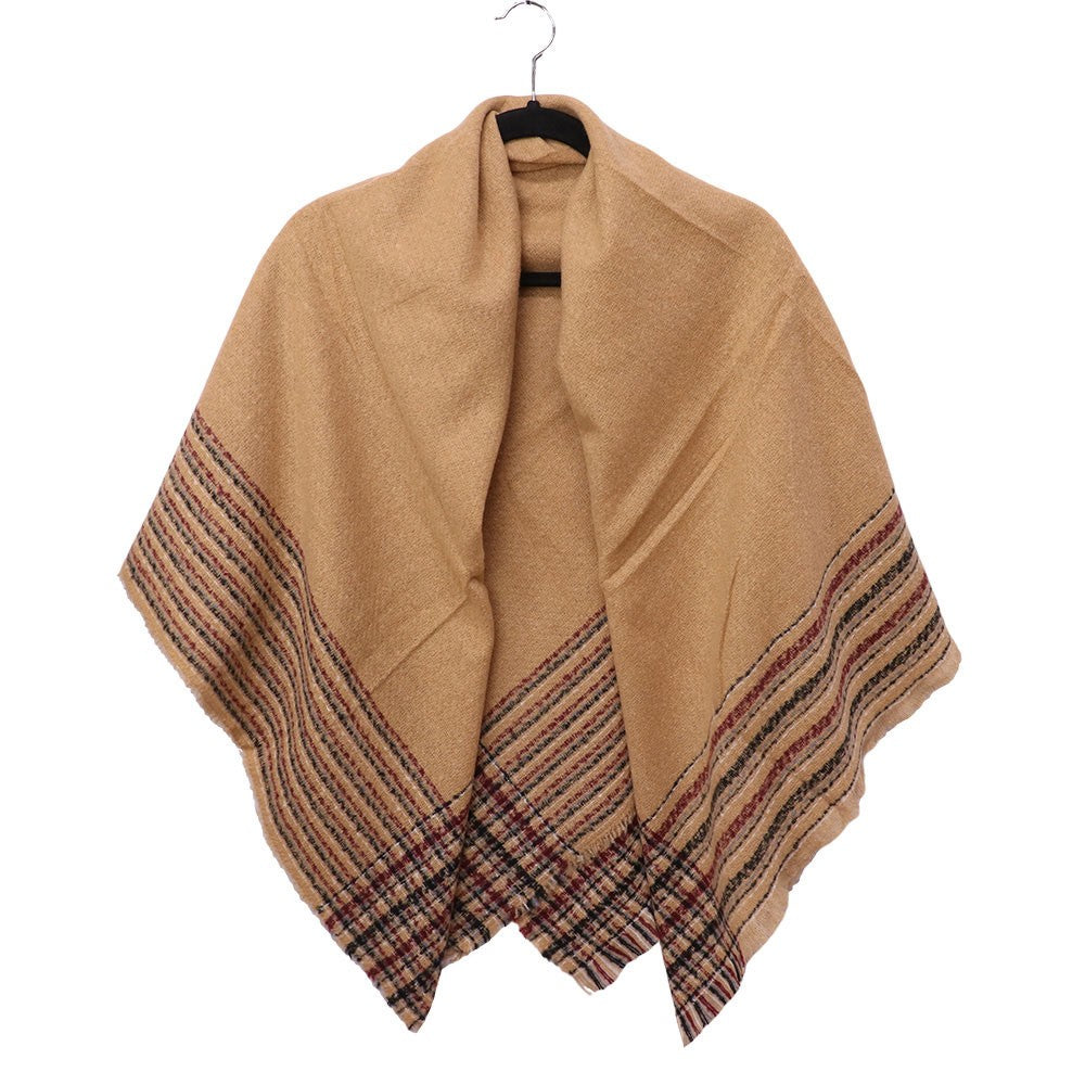 Winter Blanket Scarf (Tan)