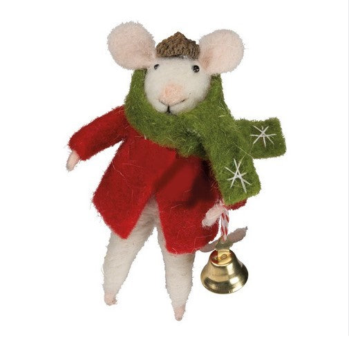 Mouse - Sammy With Christmas Bell