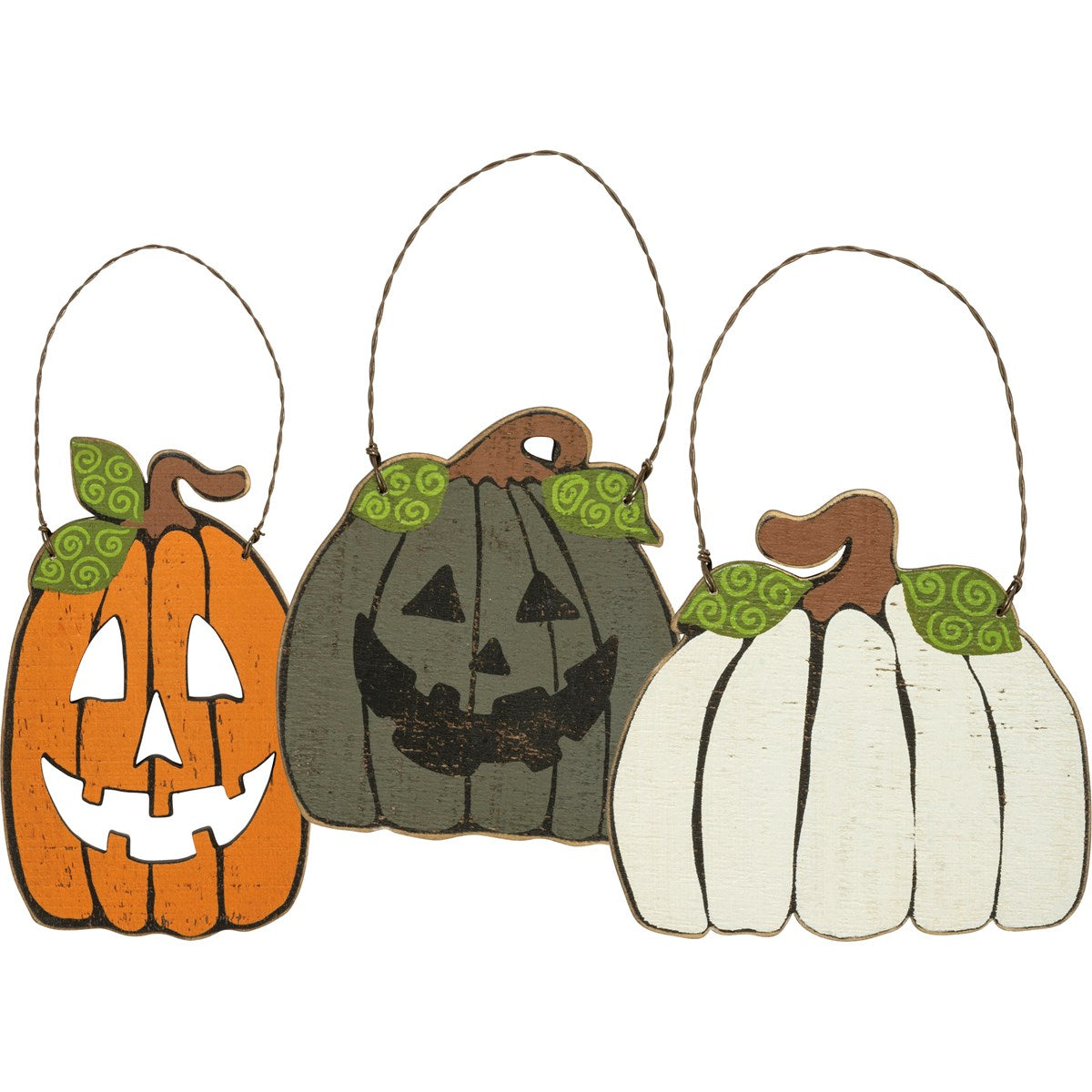 Ornament Set - Pumpkins