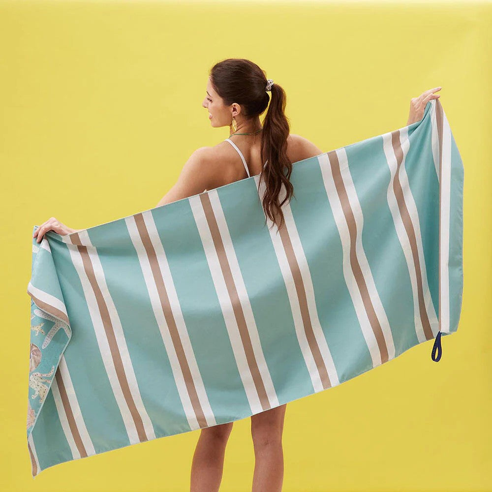 Seashell Treasures Beach Towel (reversible)