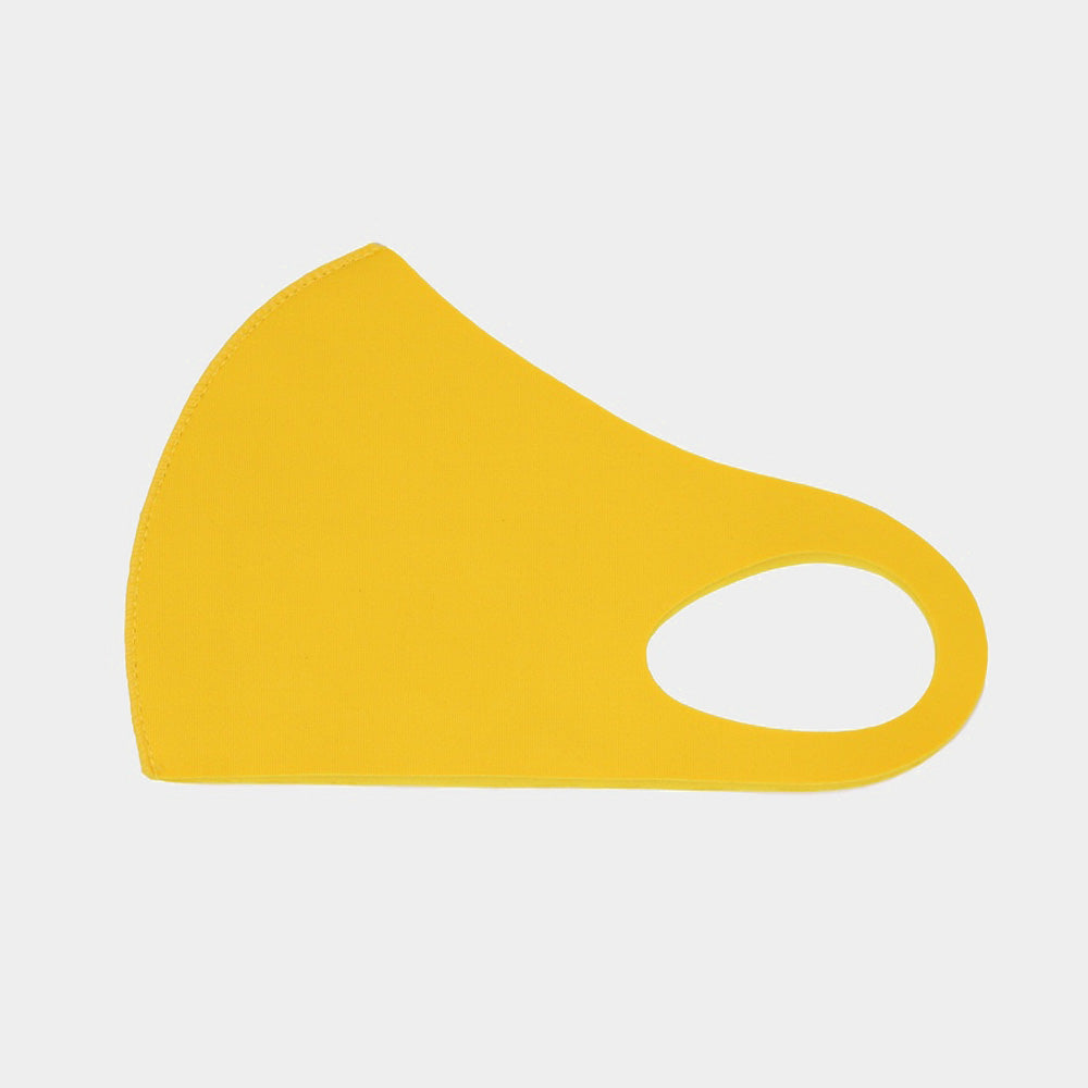 Solid Fashion Mask (Yellow)