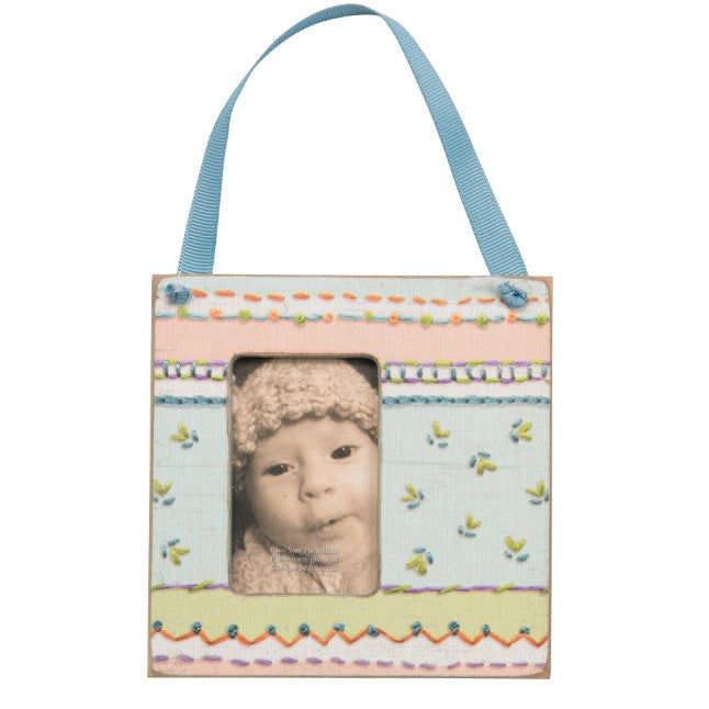 Spring Leaves Mini Ornament Picture Frame