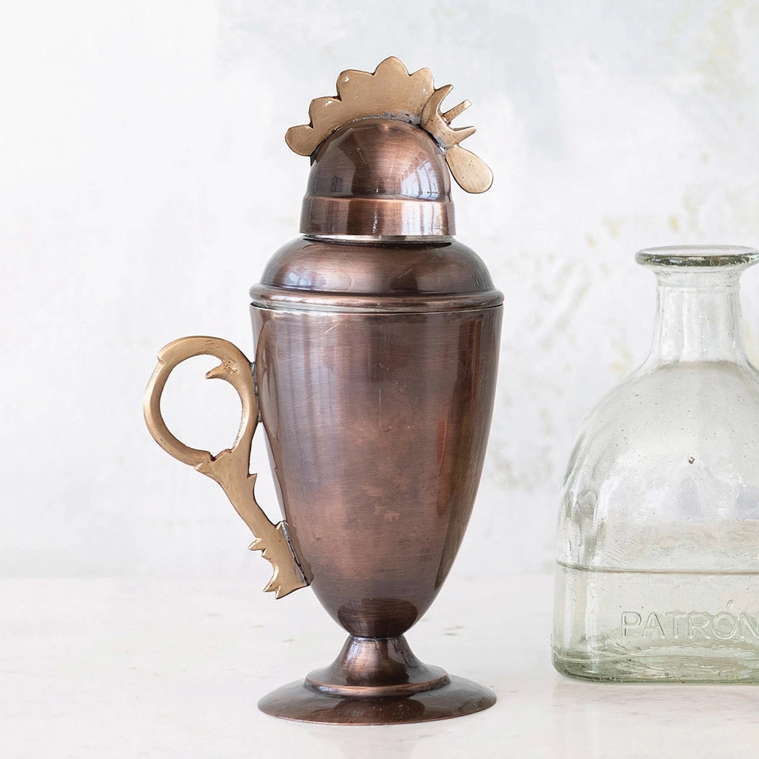 Rooster Cocktail Shaker (Wallace Brothers Vintage Reproduction)