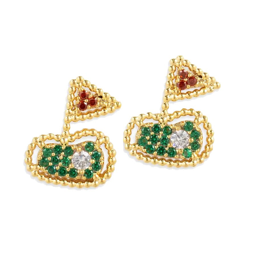 Golf Hole Flag Earrings