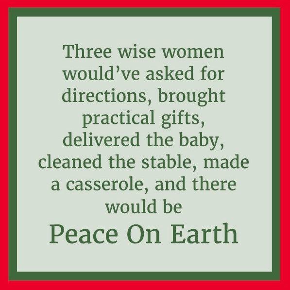 Humorous Double Sided Cocktail Napkins (Cocktails | Three Wise Women)