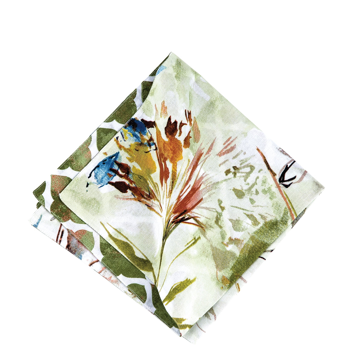 Floral Watercolor Reversible Napkin Set