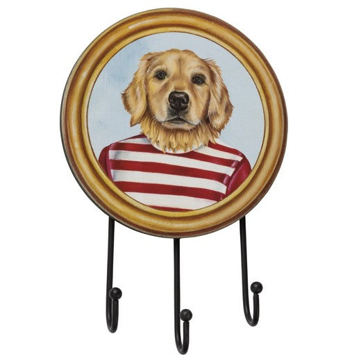 Golden Retriever Dog Multi Wall Hook