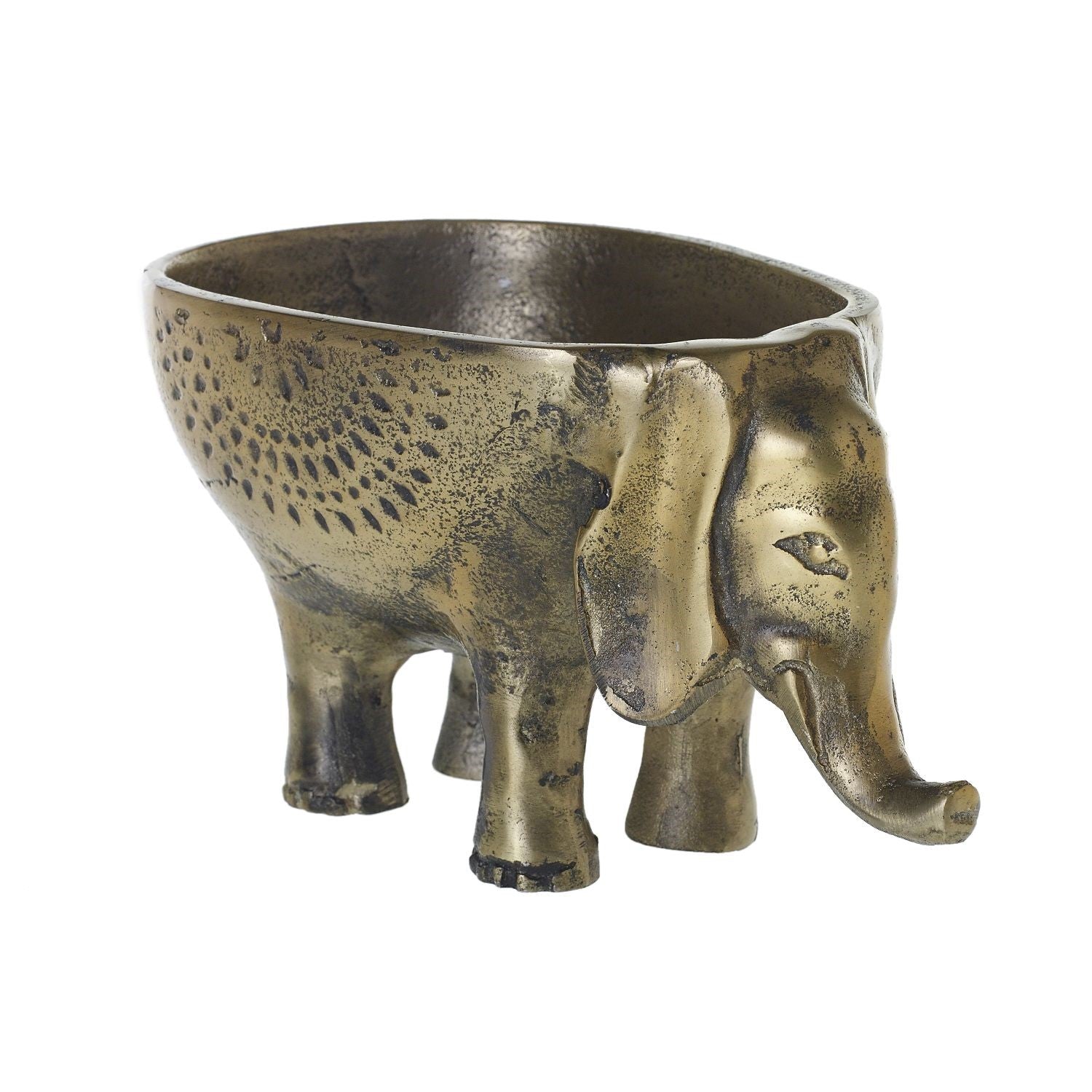 Metal Ezzie Elephant Planter Pot