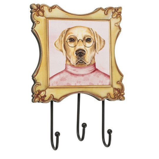 Yellow Labrador Dog Multi Wall Hook