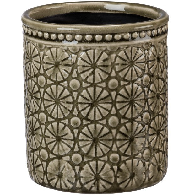 Vase Planter Pot - Tall Medallion