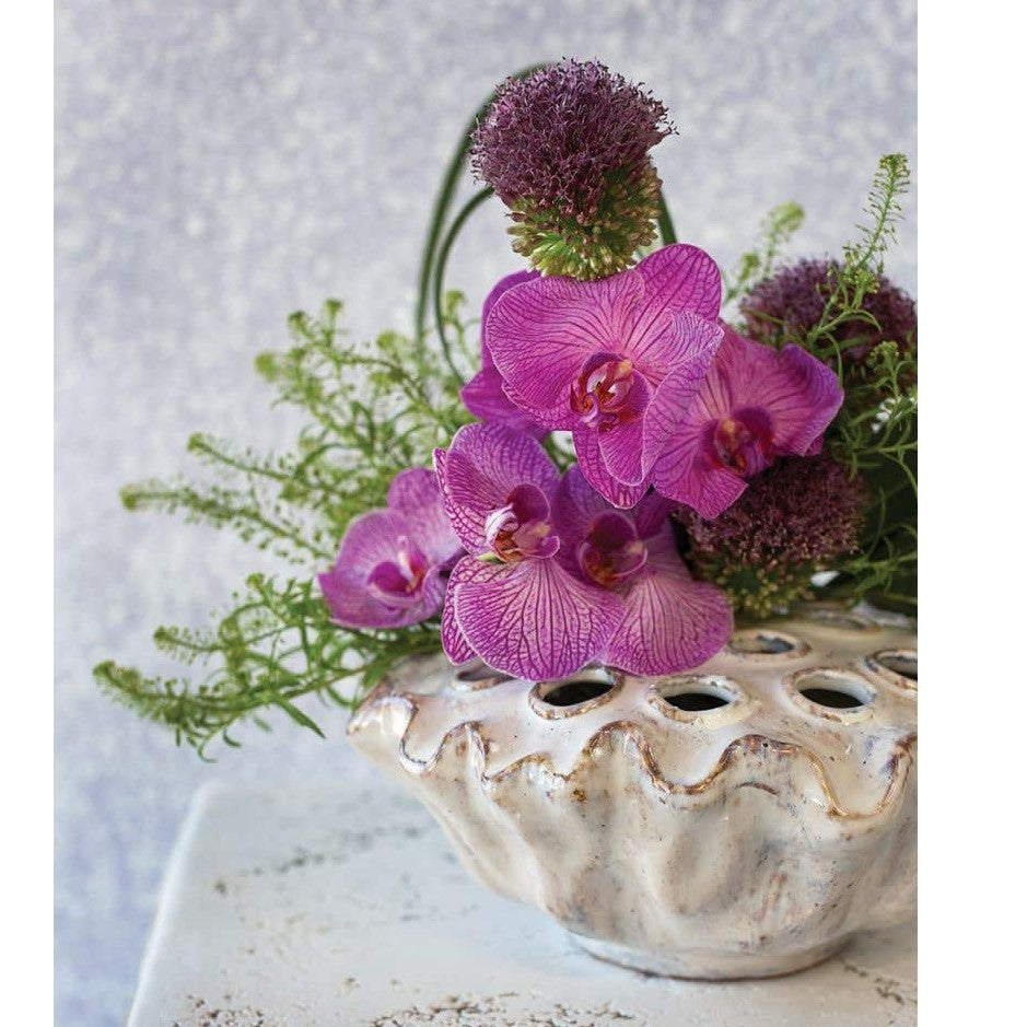 Marine Lotus Vessel Budvase Frog Vase