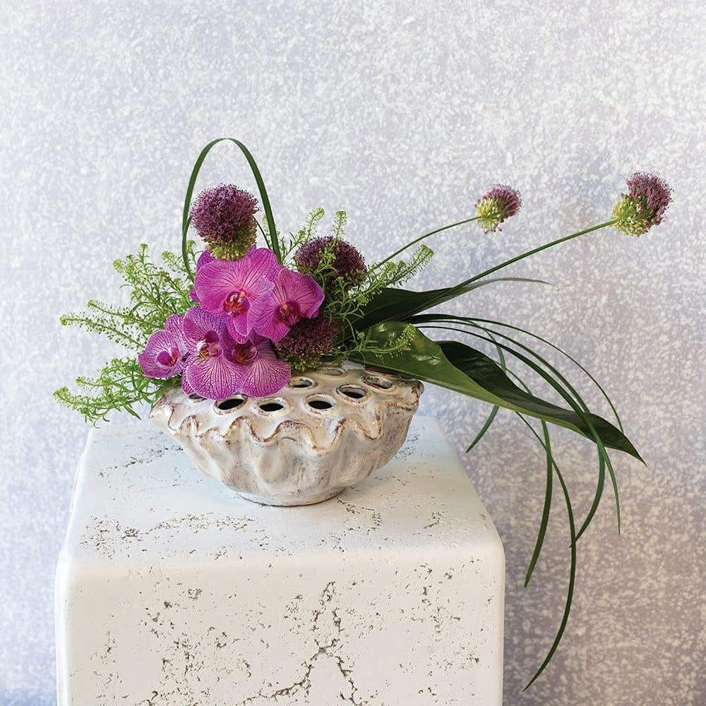 Marine Lotus Vessel Budvase Frog Vase