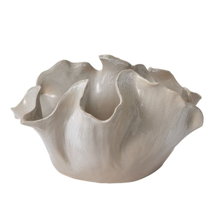 Oversized Waterfront Crashing Ocean Waves Bowl